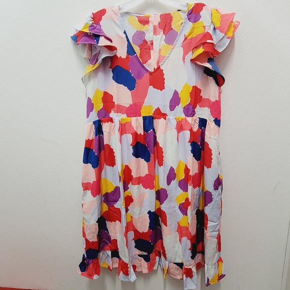 NWT* Abstract Summer Dress by Jodifl - Picture 2 of 2